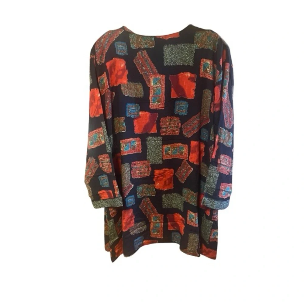 Freestyle Vintage Patchwork Cardigan Sweater NWT‎